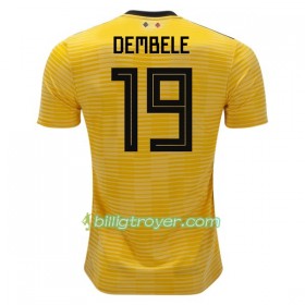 Billige Fotballdrakter Belgia Dembele 19 VM 2018 Bortedraktsett